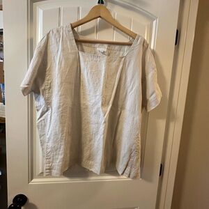 Women's J. Jill Cream Top